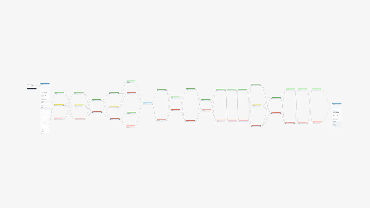 The ISSVR browser editor showing a branching scenario